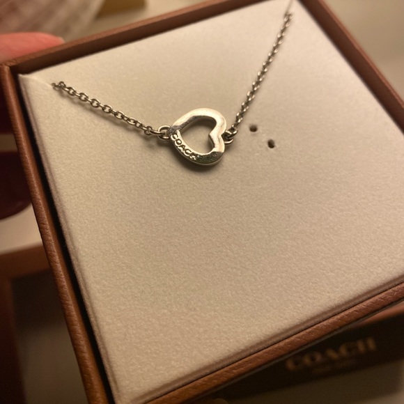 Coach Jewelry Coach Silver Necklace Poshmark